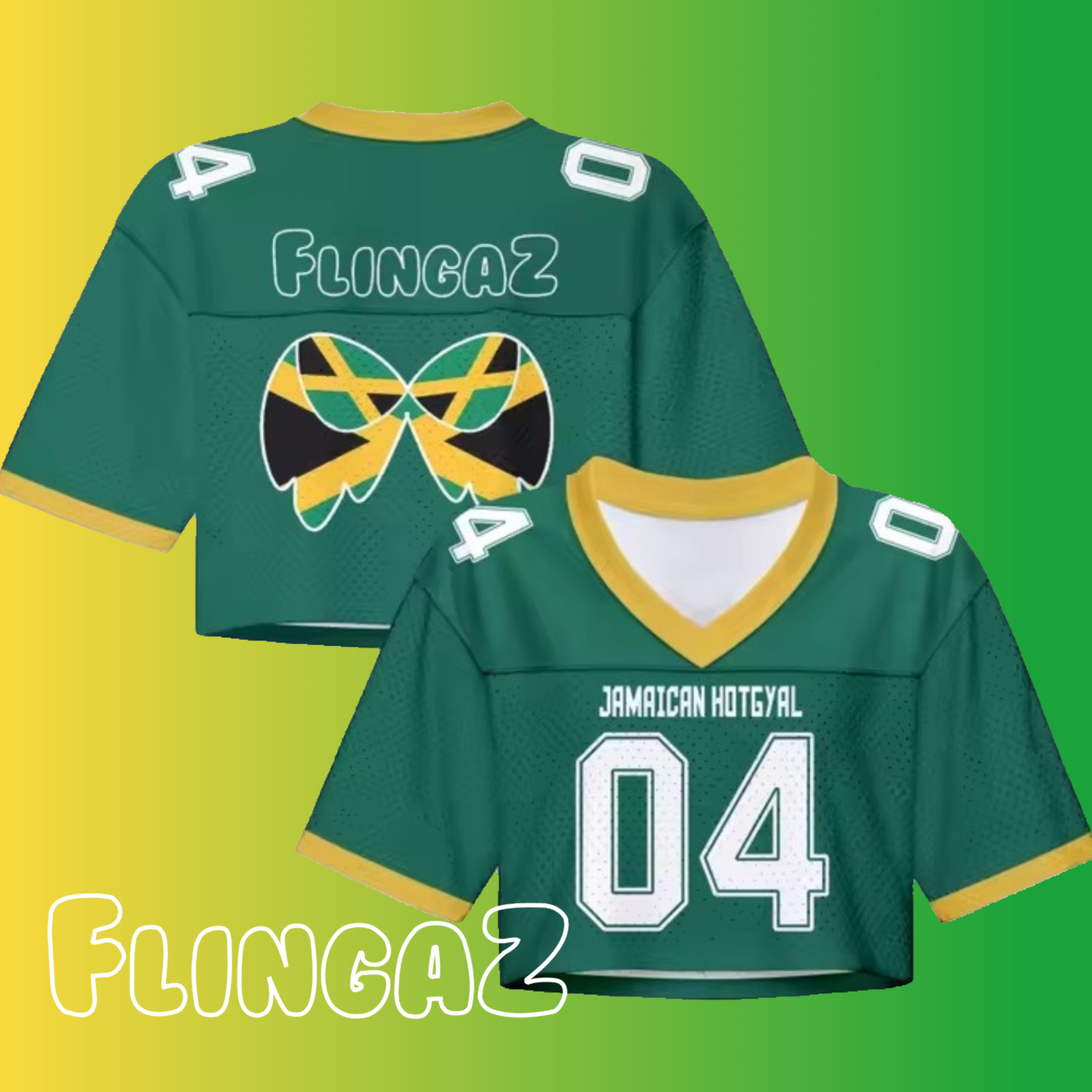 Flingaz Jersey Crop